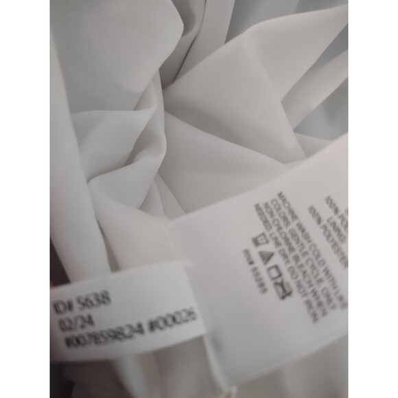 NWT Express Size Xl Maxi Dress Wedding Guest Beachy Boho Waves Marble Print - Picture 11 of 12